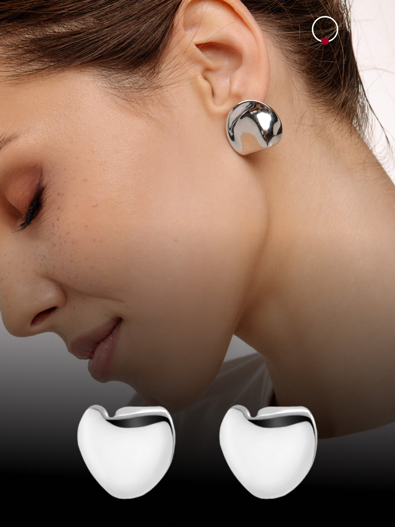 Серьги пусеты