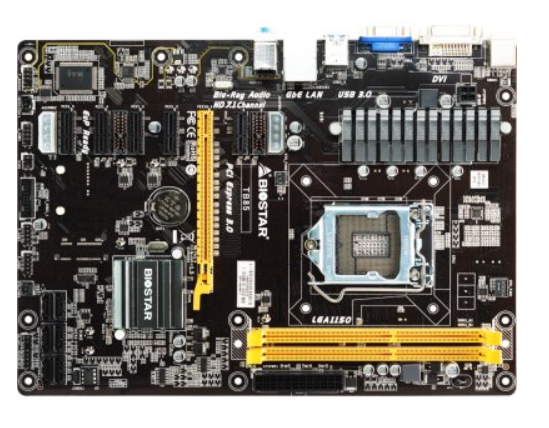 TB85 BIOSTAR LGA1150 материнская плата