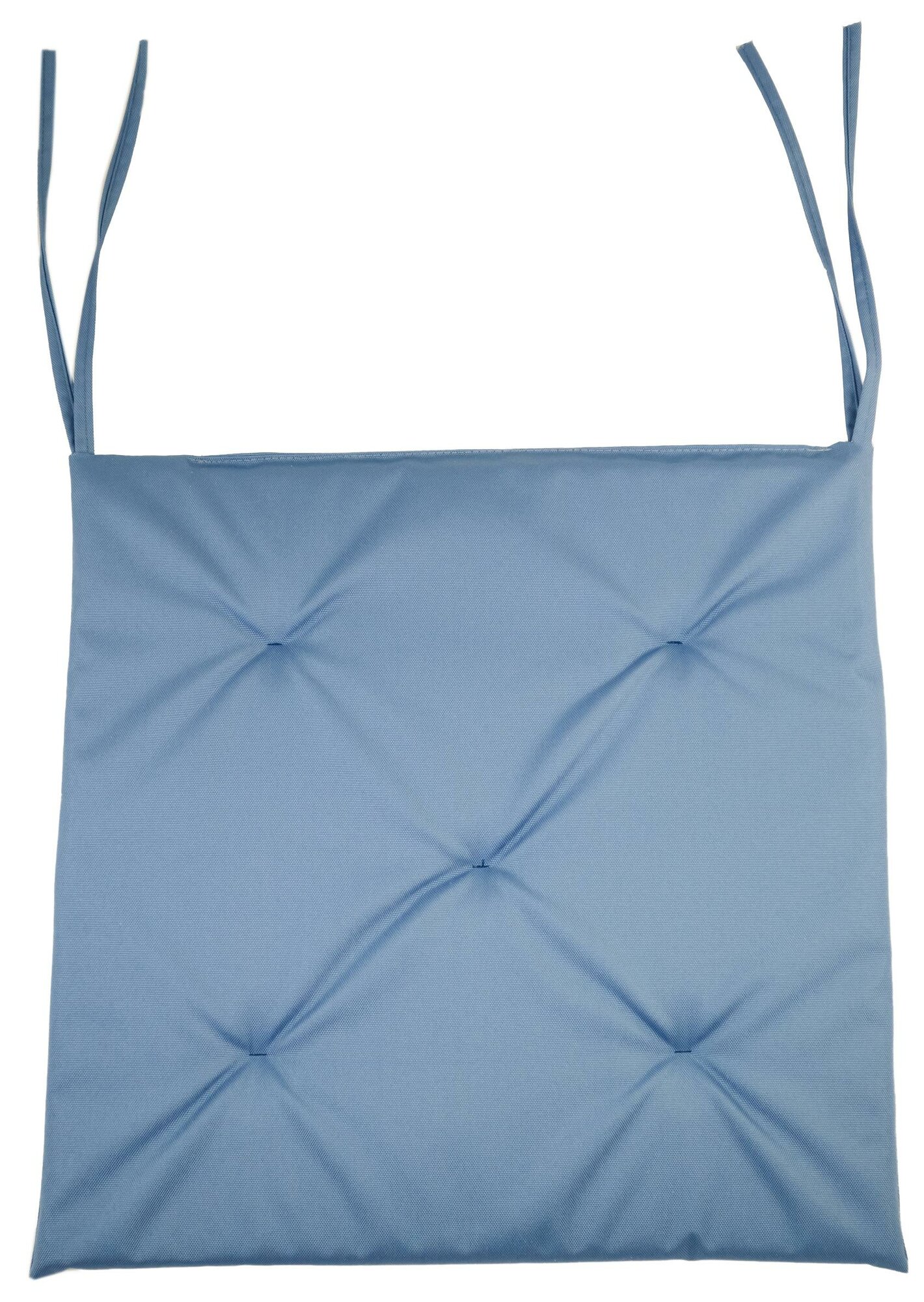 Подушка для стула Linen Way 40x40 см цвет серо-синий