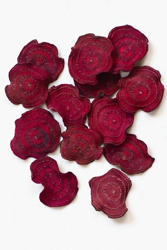 Чипсы YUMMIUZ "Свекла", из натуральной сушёной свеклы, без соли, 25 г