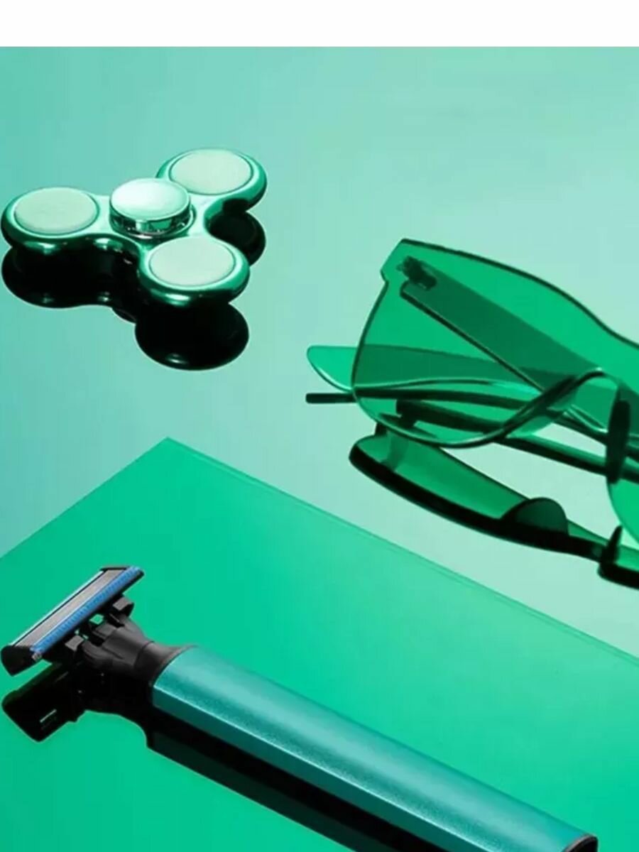 Набор для бритья Xiaomi Huanxing Chaocai Zhanji Manual Shaver H506-6 Green