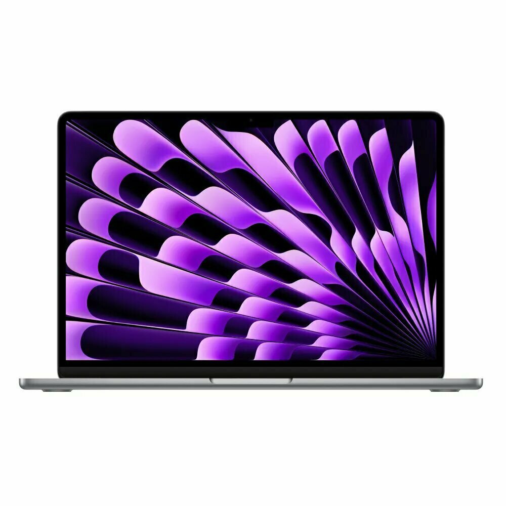 Apple MacBook Air 15 2024 2880x1864, Apple M3, 8/256, (MRYM3), space gray русская гравировка