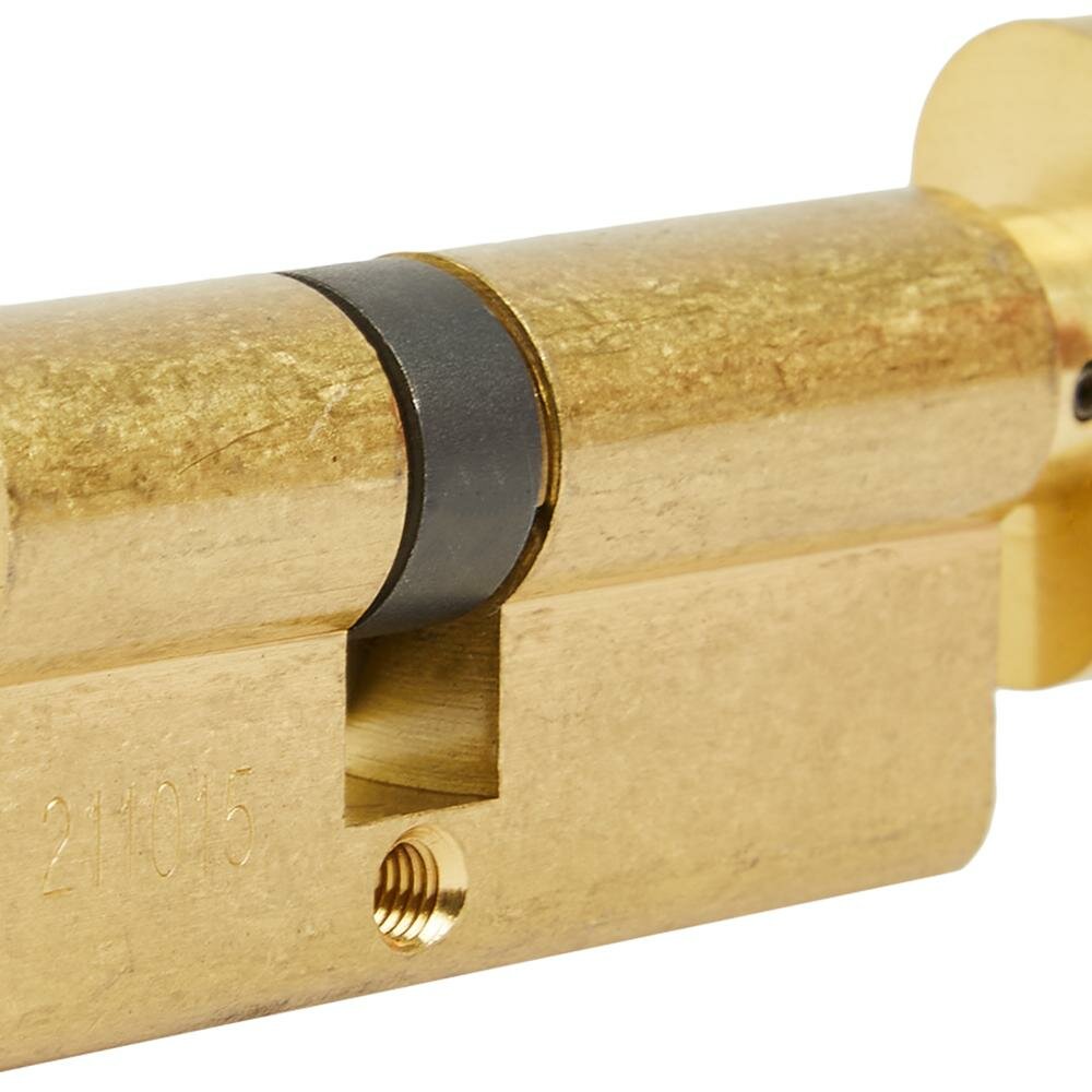 Цилиндровые механизмы Apecs Pro LM-70(30/40C)-C-G 70 мм ключ/вертушка цвет золотой