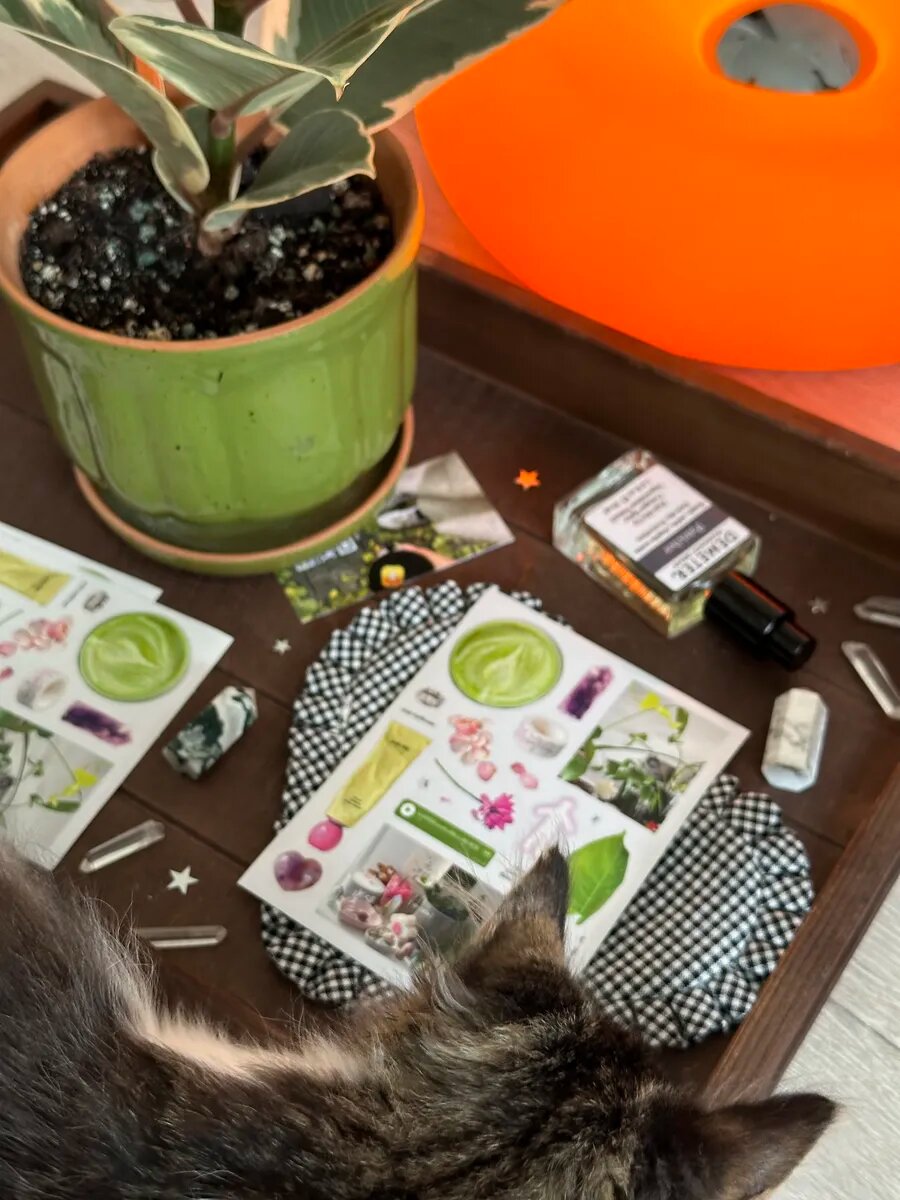 Стикеры виниловые прозрачные 'vibes’, 10,5х15 см — фото 1