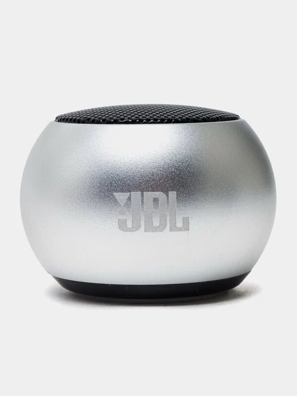 JBL M3 Mini, хром, портативная Bluetooth-колонкa, компактная акустика для музыки везде.