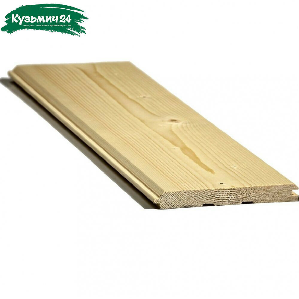 Вагонка Штиль (колхозница) сорт С Хвоя 12.5х90х3000 мм в упаковке 10 штук