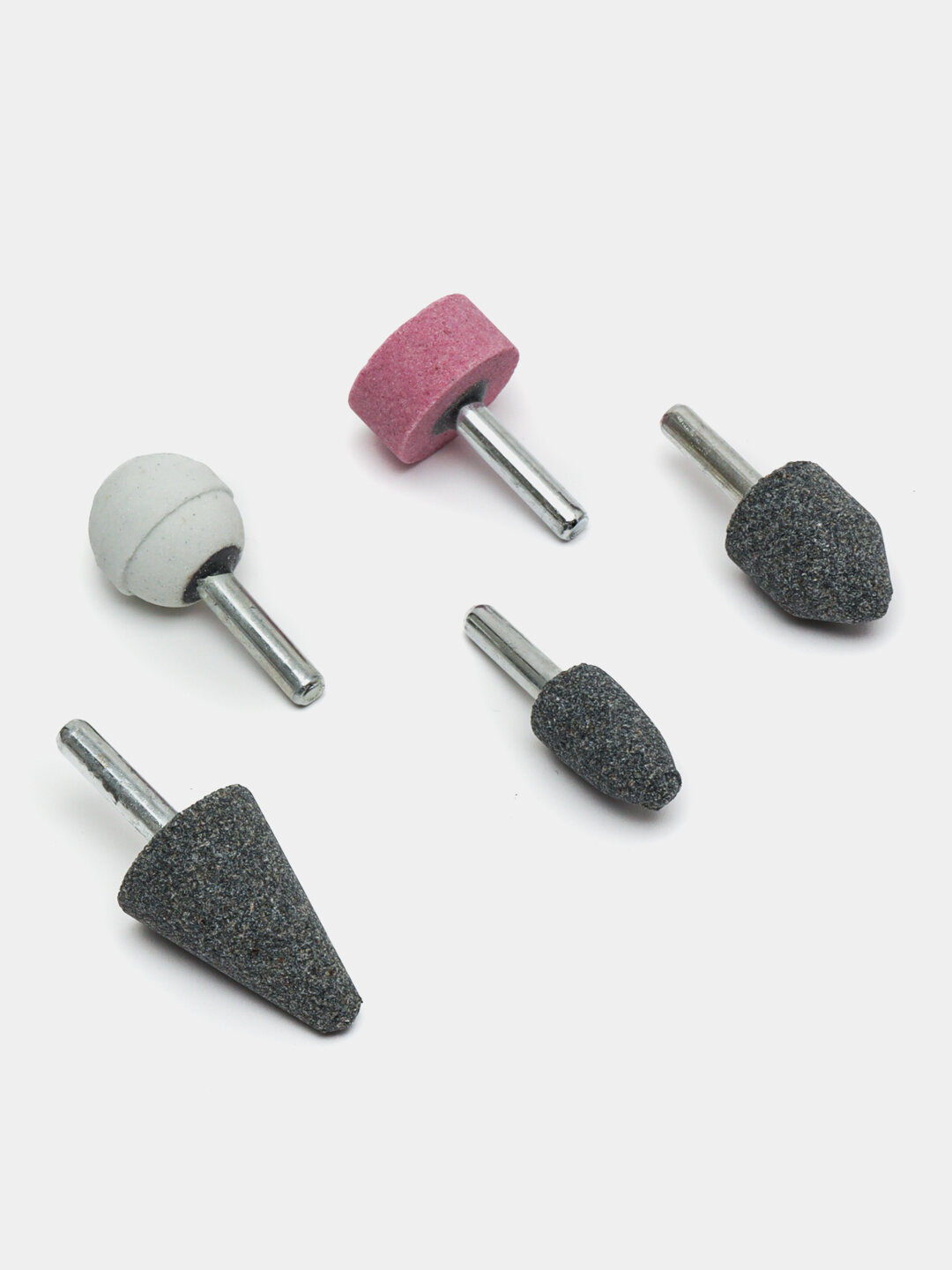 Набор абразивныx насадок по металлу 5 шт