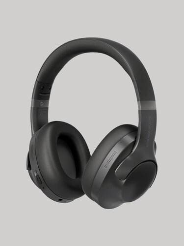 Изображение товара Наушники беспроводные с активным шумоподавлением Stereo Ultra, BT5.4, ANC/ENC, 500мАч, черный, Deppa 44302