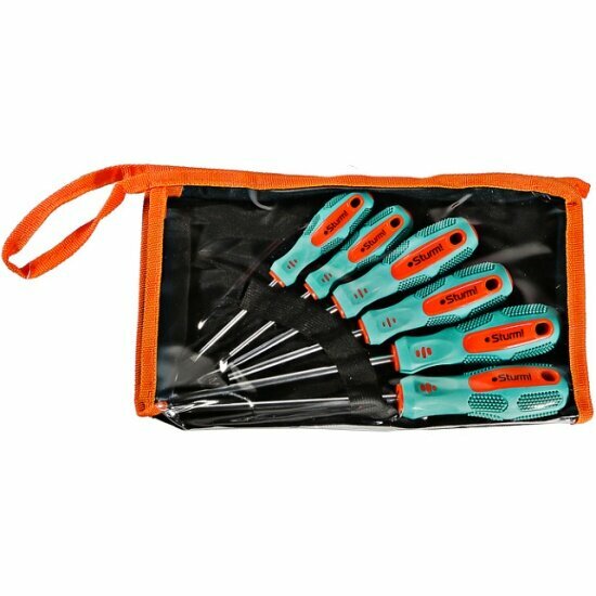 Набор отверток Sturm!  6 шт CrV тканевый кейс 1040-03-BS6