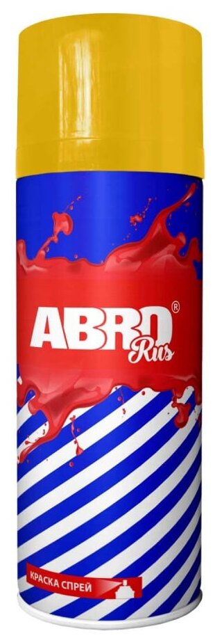 ABRO SPO031R ABRO Краска-спрей № 31 тёмно-жёлтая Rus (0,473L)