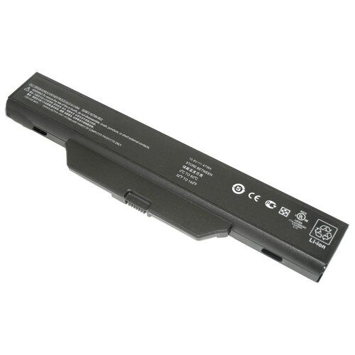 фото Аккумуляторная батарея для ноутбука hp compaq 550, 610 (hstnn-ib51) 10.8v 47wh черная oem