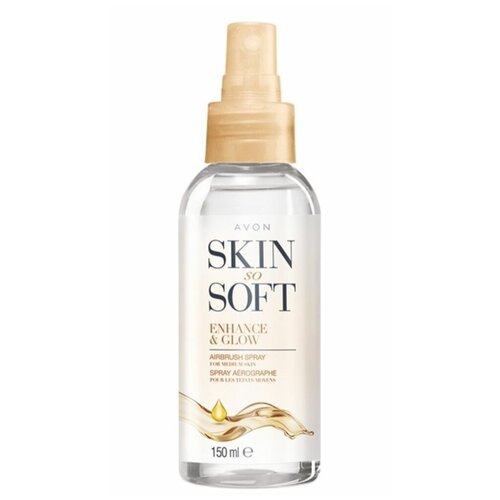 AVON спрей для автозагара Skin So Soft Сияние 150 мл