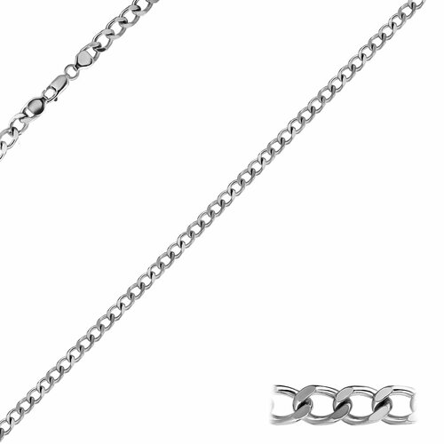 Цепь Юверос, серебро, 925 проба, длина 60 см, средний вес 52.54 г