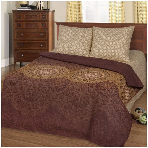 фото Постельное белье бязь артдизайн визирь 2-х спальное с евро простыней ivselena