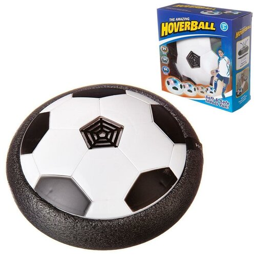 фото Напольная игра junfa диск-мяч со световыми эффектами, 19см, в коробке junfa toys