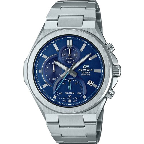 Наручные часы CASIO Casio EFB-700D-2A, серебряный, синий