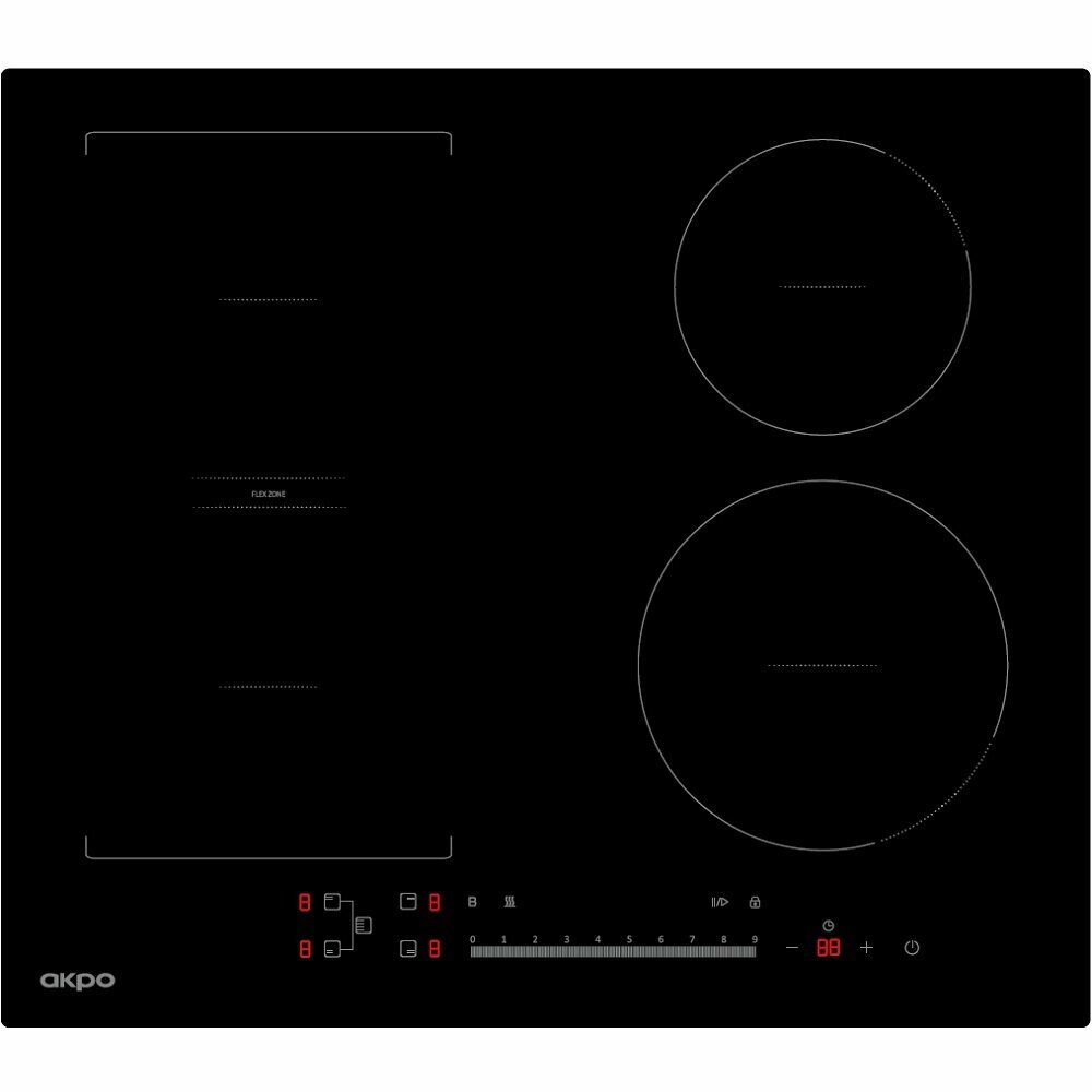 Варочная поверхность индукционная AKPO PIA 6094121FZ-1 BL