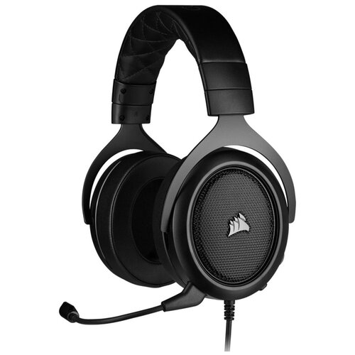 фото Компьютерная гарнитура corsair hs50 pro stereo gaming headset, карбон