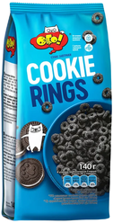 Готовый завтрак ОГО! Cookie rings колечки со вкусом шоколадного печенья, 140 г