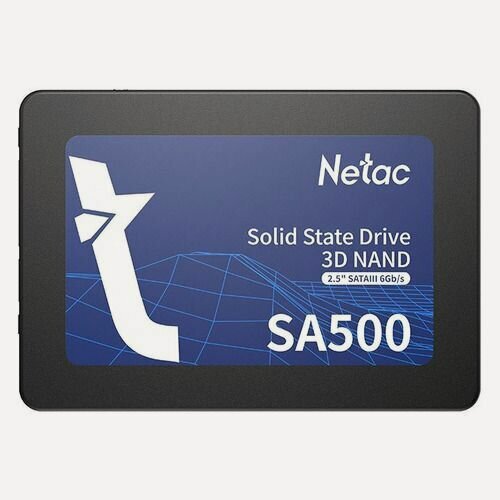 Изображение товара SSD накопитель NETAC SA500 NT01SA500-1T0-S3X 1ТБ, 2.5", SATA III, SATA