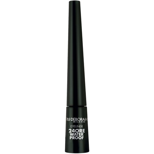 Жидкая водостойкая подводка для век Deborah Milano 24 Ore Waterproof Eyeliner жидкая подводка для глаз deborah milano formula pura eyeliner precisione 1 5 мл