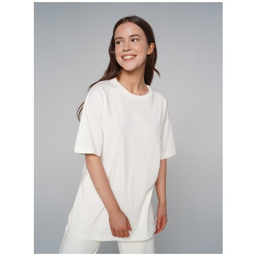 фото Футболка твое 81802 цвет: светло-бежевый xs