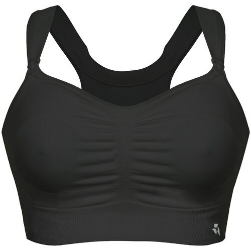 фото Бюстгальтер для беременных и кормящих мам eva original bra xl, черный medela