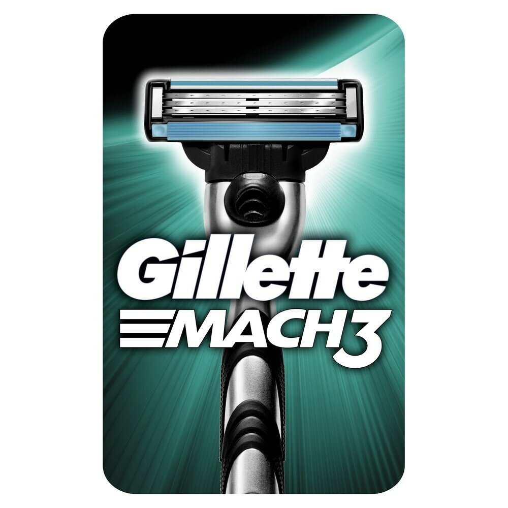 Станок для бритья Gillette Mach3 + 2 кассеты - фото №4