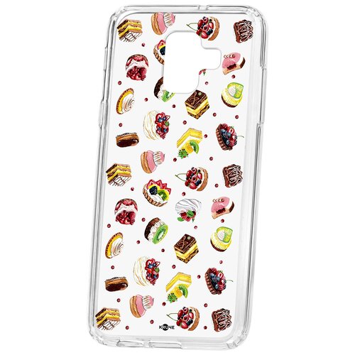 фото Чехол на самсунг а6 2018 kruche print cake кruче