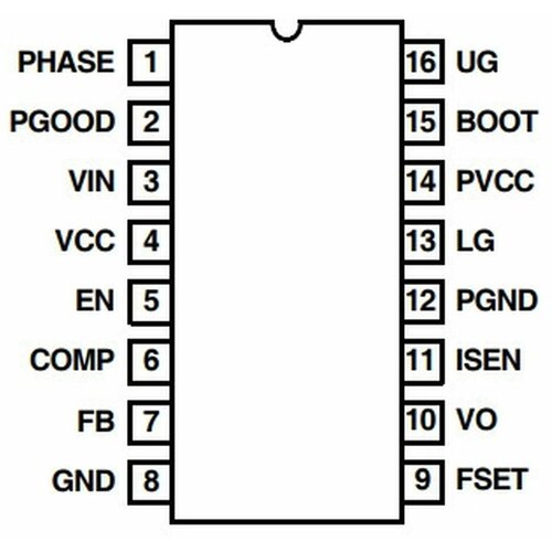 Микросхема ISL6268
