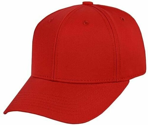 Бейсболка Street caps, размер 56/60, красный