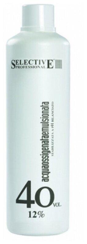 Оксидант Selective Professional Acqua Ossigenata Emulsionata, 12 %