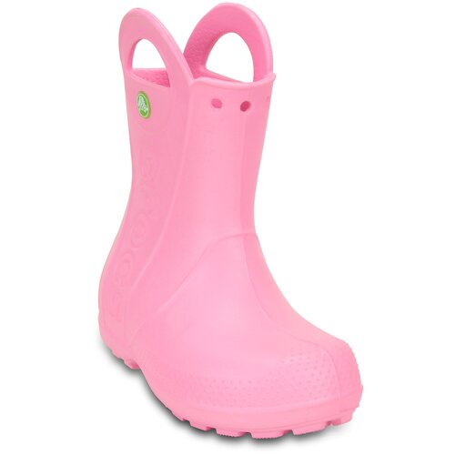 фото Сапоги резиновые crocs rain boot k candy pink (eur:33-34)