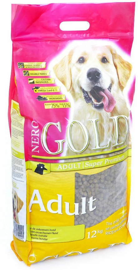 Сухой корм для собак Nero Gold курица, с рисом 1 уп. х 1 шт. х 12 кг - фотография № 6