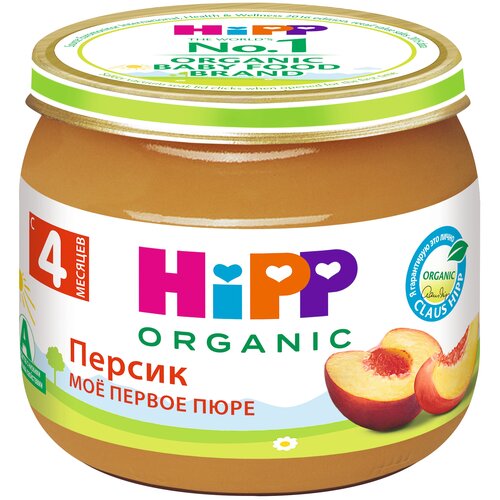 Органическое фруктовое пюре HiPP 