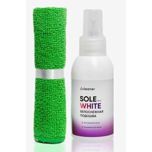 Icleaner набор Sole-White 100ml + фибра - iCleaner