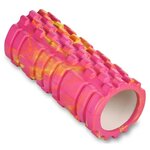 Ролик массажный для йоги INDIGO PVC IN101 14*33 см Мультицвет - изображение