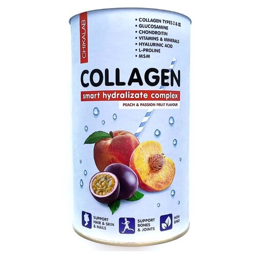 Коллаген Chikalab Коллаген Chikalab Collagen апельсин 400 гр. коллаген kfd nutrition collagen plus апельсин лимон 400 гр