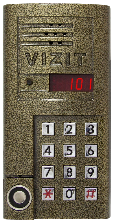 БВД-SM101TCPL блок вызова домофона Vizit