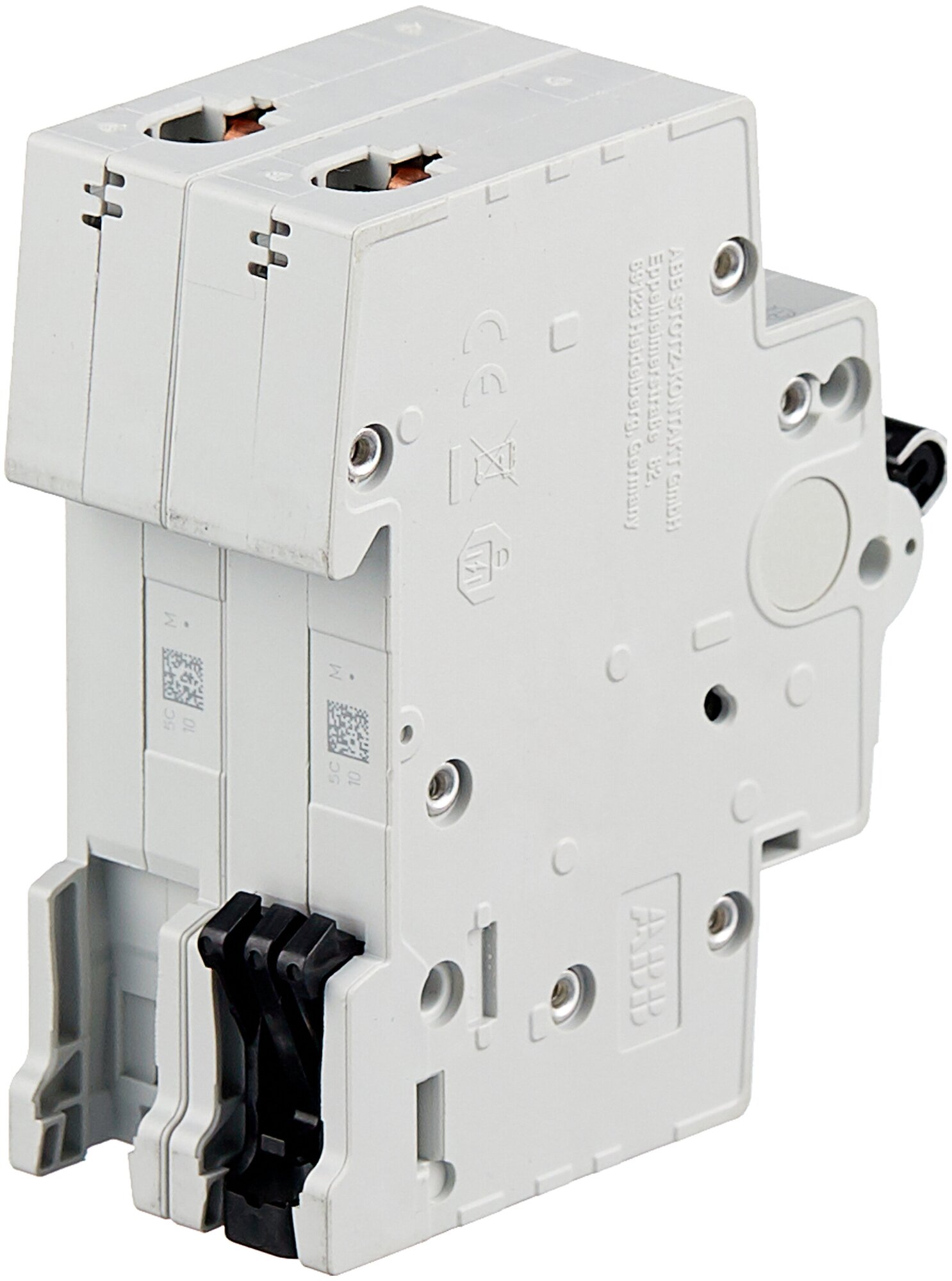 Автоматический выключатель ABB SH202L 2P (С) 4,5kA 10 А - фотография № 2