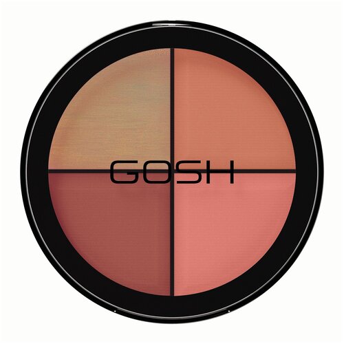 GOSH Румяна для стробинга Strobe'N Glow Kit Blush, 002