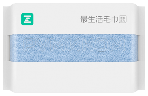 Полотенце Xiaomi ZSH Youth Series Blue 34x76 - фотография № 8
