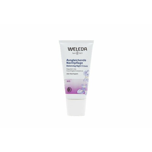 WELEDA Крем-Уход для лица освежающий ночной Iris Hydrating Night Cream weleda крем уход для лица освежающий увлажняющий iris hydrating facial lotion