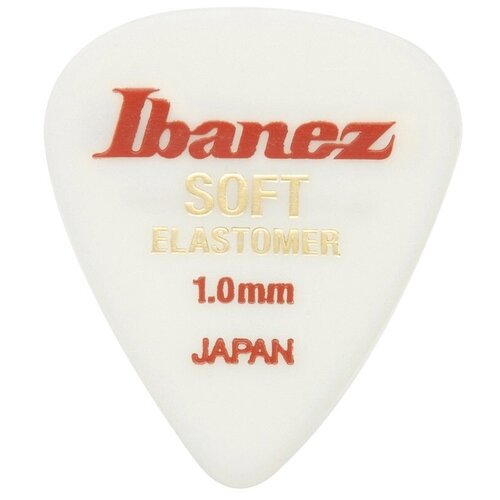 медиатор blacksmith clip on pick holder cophb IBANEZ EL14ST10 FLAT PICK ELASTOMER медиатор, толщина 1 мм