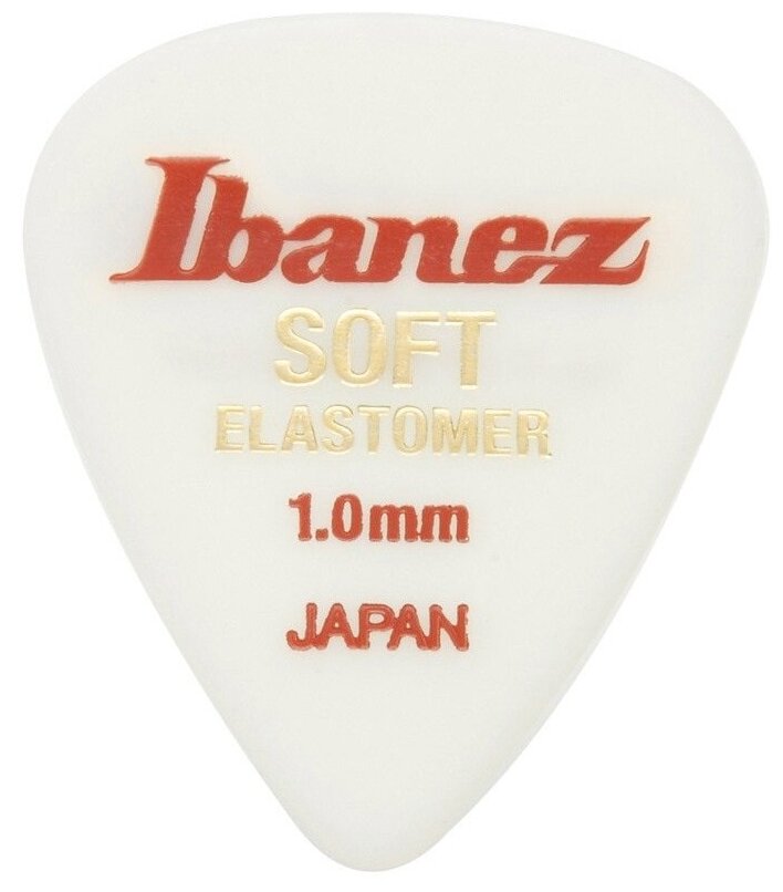 IBANEZ EL14ST10 FLAT PICK ELASTOMER медиатор толщина 1 мм