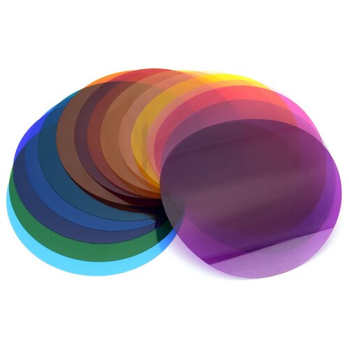 набор цветных фильтров godox sa 11c для s30 Набор цветных светофильтров Godox V-11C, для круглой головки