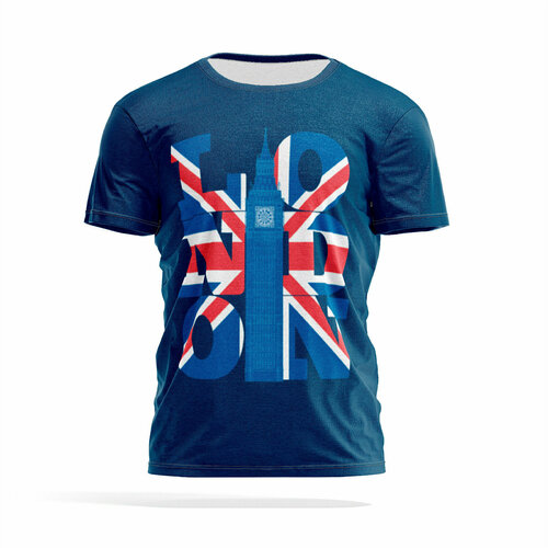 фото Футболка panin brand, размер xs, бирюзовый