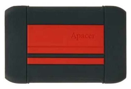 2.5" 1TB Apacer AC633 AP1TBAC633R-1 USB 3.2 Gen 1, Military-Grade Shockproof, Red, RTL - фото №5