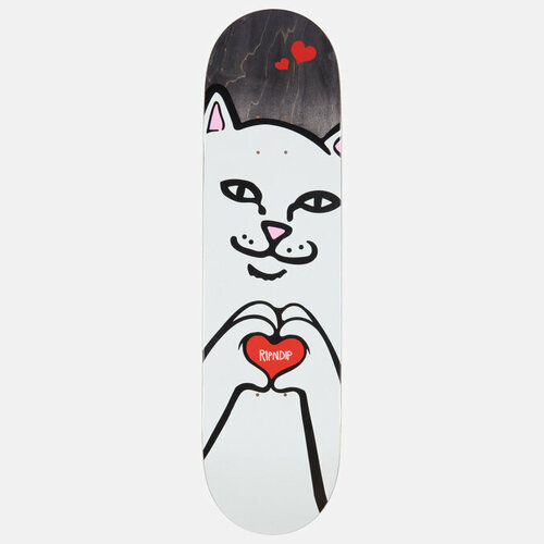 Дека Ripndip Nermal Loves Board белый, Размер 8.25