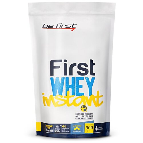 1456 Be First First Whey Instant Протеин 900 гр. be first first whey instant 900г банановое мороженное